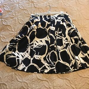 Black and White Women's Skirt